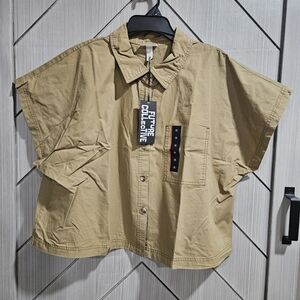 Future Collective Tan Short Sleeve Shirt